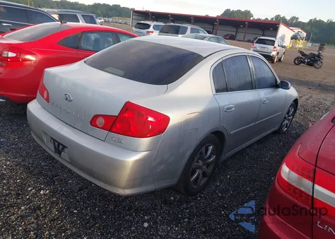 2006 Infiniti G35 из США, поврежденный, VIN JNKCV51E46M501897